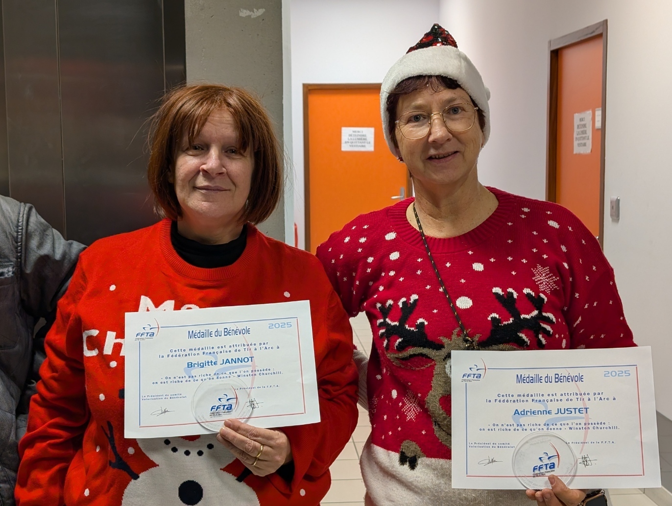 Médailles Bénévoles FFTA