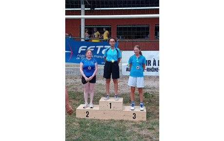 Championne Régionale TAE 